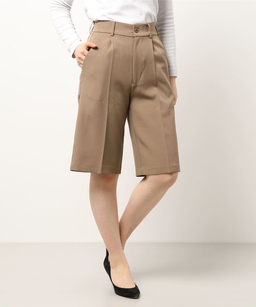 KOBE LETTUCE(コウベレタス)の「バックゴムハーフパンツ(その他パンツ・レディース・ライトベージュ/ブラウン/モスグリーン・FREE)」の14枚目の写真