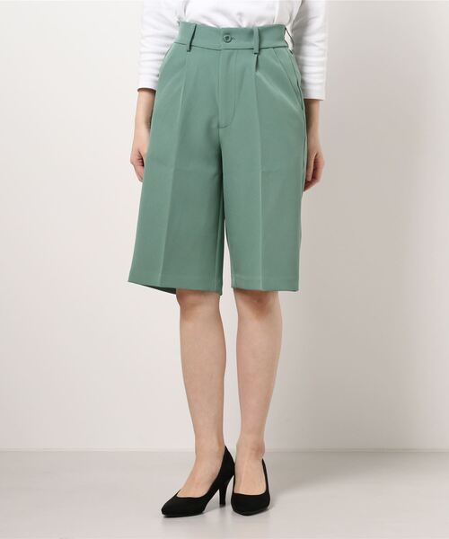 KOBE LETTUCE(コウベレタス)の「バックゴムハーフパンツ(その他パンツ・レディース・ライトベージュ/ブラウン/モスグリーン・FREE)」の15枚目の写真