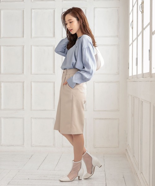 KOBE LETTUCE(コウベレタス)の「バックゴムハーフパンツ(その他パンツ・レディース・ライトベージュ/ブラウン/モスグリーン・FREE)」の11枚目の写真