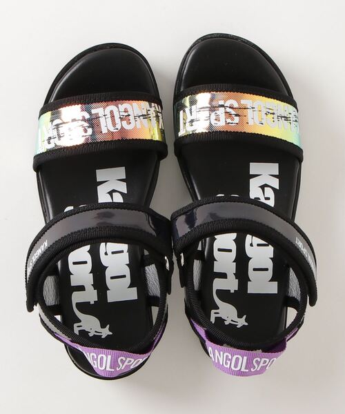 KANGOL SPORT（カンゴールスポーツ）の「KANGOL SPORT　KJS5231（サンダル・キッズ・ブラック/シルバーグレー・23.0cm/22.0cm/19.0cm/20.0cm/21.0cm）」の6枚目の写真