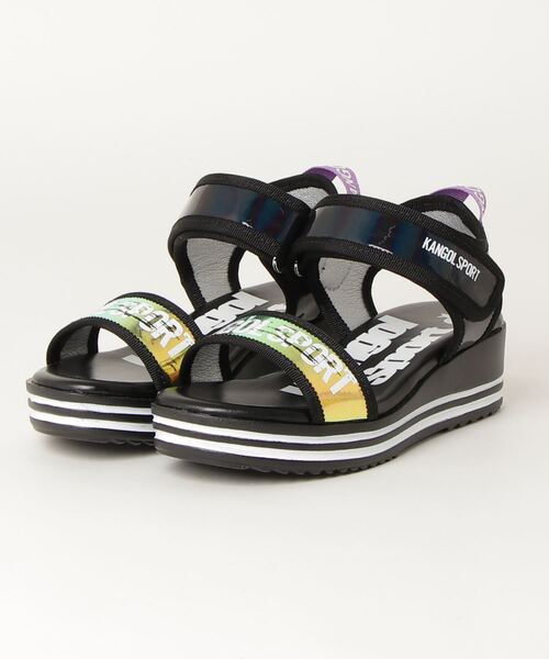 KANGOL SPORT（カンゴールスポーツ）の「KANGOL SPORT　KJS5231（サンダル・キッズ・ブラック/シルバーグレー・23.0cm/22.0cm/19.0cm/20.0cm/21.0cm）」の7枚目の写真
