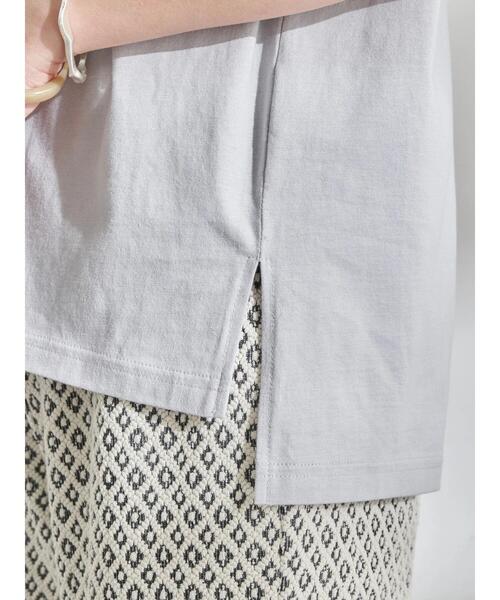 earth music&ecology（アースミュージックアンドエコロジー）の「Stay true to yourself BOX Tシャツ ＊（Tシャツ/カットソー・レディース・ブラック/サックスブルー/オフホワイト・FREE）」の16枚目の写真