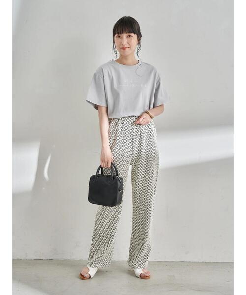 earth music&ecology（アースミュージックアンドエコロジー）の「Stay true to yourself BOX Tシャツ ＊（Tシャツ/カットソー・レディース・ブラック/サックスブルー/オフホワイト・FREE）」の17枚目の写真