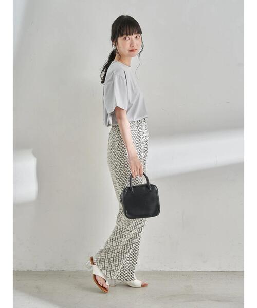 earth music&ecology（アースミュージックアンドエコロジー）の「Stay true to yourself BOX Tシャツ ＊（Tシャツ/カットソー・レディース・ブラック/サックスブルー/オフホワイト・FREE）」の19枚目の写真