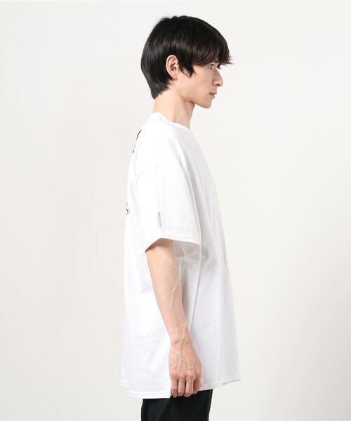 HAIGHT（ヘイト）の「ヘイト [HAIGHT] - × ホデナス [4D7S] コラボ グラフィック 半袖 Tシャツ [NAMIDARUMA S/S TEE]（Tシャツ/カットソー・メンズ・ホワイト/ブラック・LARGE/X-LARGE/XX-LARGE/MEDIUM）」の3枚目の写真