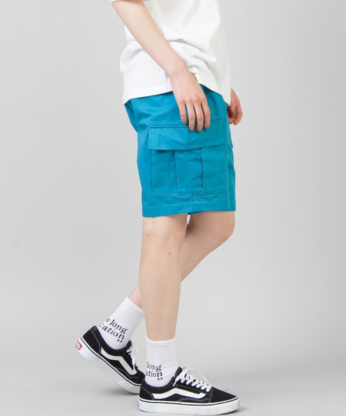 SPINNS（スピンズ）の「ハーフチノパンツ（チノパンツ・レディース・ブラック/ベージュ/グリーン・ONESIZE）」の6枚目の写真