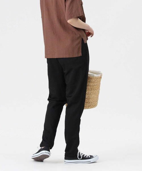 RAG MACHINE（ラグマシーン）の「【RAG MACHINE】「nobee」 楽伸びSUMMERテーパードパンツ（その他パンツ・レディース・ベージュ/オリーブ/ブラック/ネイビー/パープル/ブルー・L/M/S）」の10枚目の写真