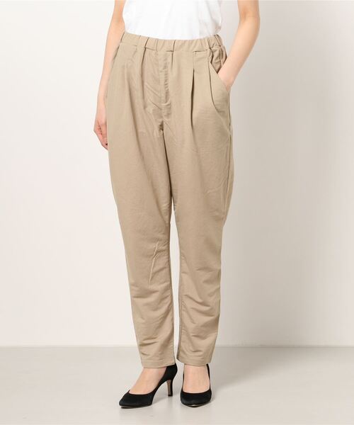 RAG MACHINE（ラグマシーン）の「【RAG MACHINE】「nobee」 楽伸びSUMMERテーパードパンツ（その他パンツ・レディース・ベージュ/オリーブ/ブラック/ネイビー/パープル/ブルー・L/M/S）」の18枚目の写真