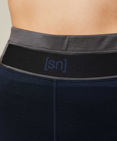 SN super.natural（スーパーナチュラル）の「【super.natural】MOVEMENT カラーブロッキングタイツ（レギンス/スパッツ・レディース・ブラック系その他・S）」の9枚目の写真