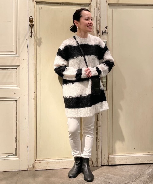 BEARDSLEY（ビアズリー）の「コットンレーヨンパギンス（その他パンツ・レディース・ホワイト/ブラック/カーキ・0/1）」の20枚目の写真