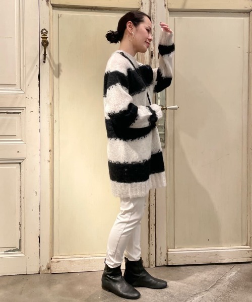 BEARDSLEY（ビアズリー）の「コットンレーヨンパギンス（その他パンツ・レディース・ホワイト/ブラック/カーキ・0/1）」の21枚目の写真