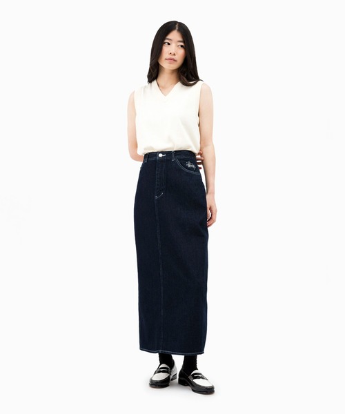 STUSSY（ステューシー）の「Graham Denim Skirt（スカート・レディース・ブルー系その他・SMALL/X-SMALL）」の2枚目の写真