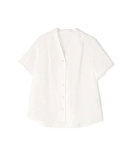 N.（N. Natural Beauty Basic）（エヌエヌナチュラルビューティーベーシック）の「ガルーダドビークロスシャツ（シャツ/ブラウス・レディース・ホワイト/ベージュ/ピンク/ネイビー・MEDIUM）」の18枚目の写真