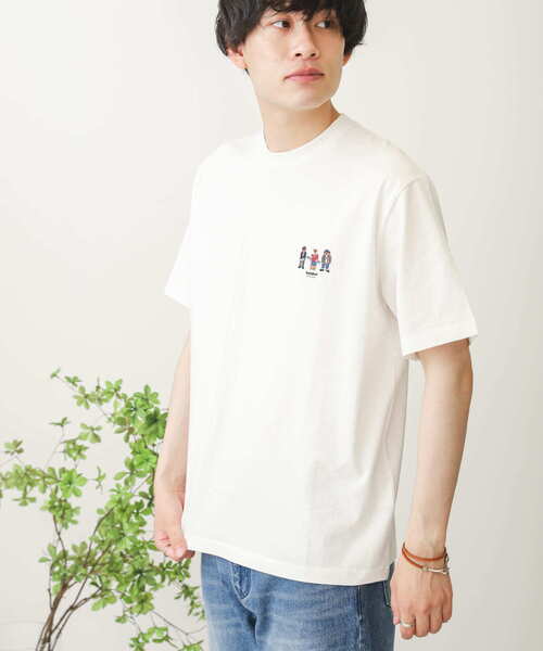 SENSE OF PLACE by URBAN RESEARCH(センスオブプレイスバイアーバンリサーチ)の「TeddyBear×SENSE OF PLACE 『別注』テディベアシシュウTシャツ B(Tシャツ/カットソー・メンズ・ホワイト・MEDIUM/LARGE)」の9枚目の写真