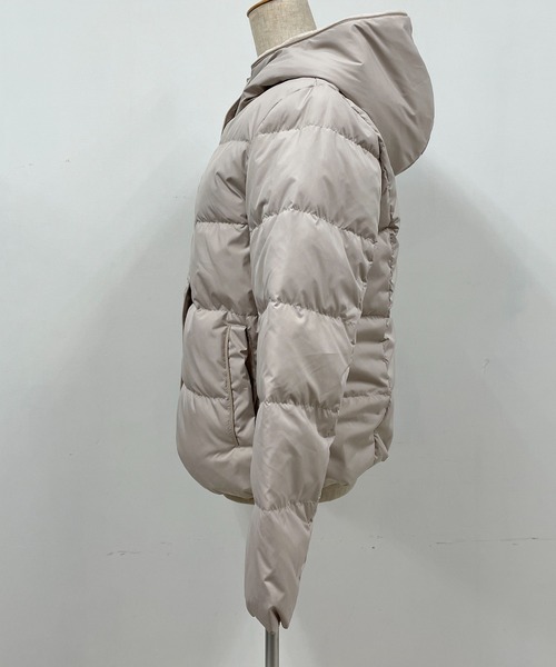 PICCIN（ピッチン）の「フードファー付きダウンコート（ダウンジャケット/コート・レディース・ブラック/ベージュ/モカ・M/L）」の17枚目の写真