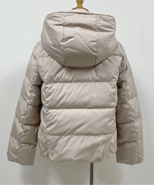 PICCIN（ピッチン）の「フードファー付きダウンコート（ダウンジャケット/コート・レディース・ブラック/ベージュ/モカ・M/L）」の16枚目の写真