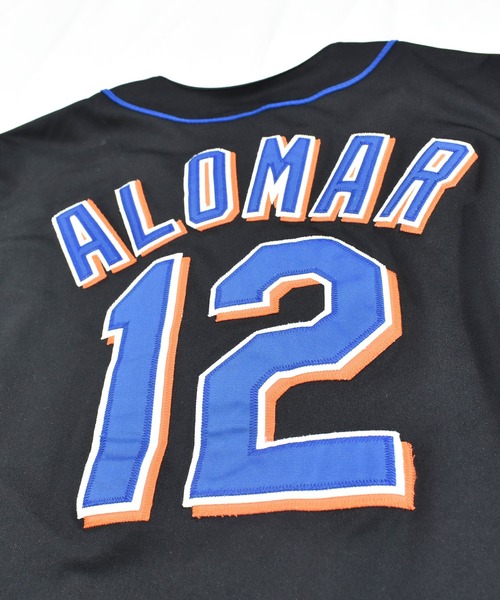 MAJESTIC（マジェスティック）の「【ヴィンテージ古着】Majestic マジェスティック Mets メッツ ベースボールシャツ（シャツ/ブラウス・メンズ・ブラック・LARGE）」の4枚目の写真