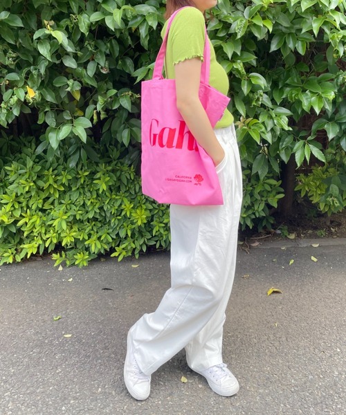 at12:03(アットイチニーゼロサン)の「【Lisa Says Gah】 / CLASSIC GAH TOTE(トートバッグ・レディース・ピンク/ナチュラル・FREE)」の19枚目の写真