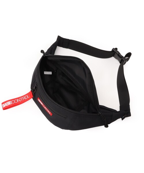 CORDURA（コーデュラ）の「◆CORDURA(R)コーデュラ・リサイクルヘザー ロゴ刺繍ミニショルダー ボディバッグ（ボディバッグ/ウエストポーチ・メンズ・ブラック系/ダークグレー/ブラック・99）」の10枚目の写真