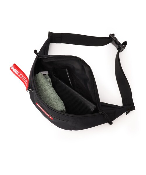 CORDURA（コーデュラ）の「◆CORDURA(R)コーデュラ・リサイクルヘザー ロゴ刺繍ミニショルダー ボディバッグ（ボディバッグ/ウエストポーチ・メンズ・ブラック系/ダークグレー/ブラック・99）」の11枚目の写真