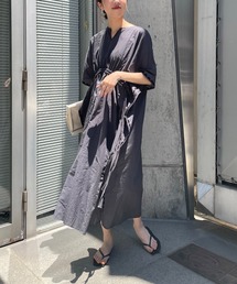 CAPRICIEUX LE'MAGE | コード刺繍ドロストワンピース(ワンピース)