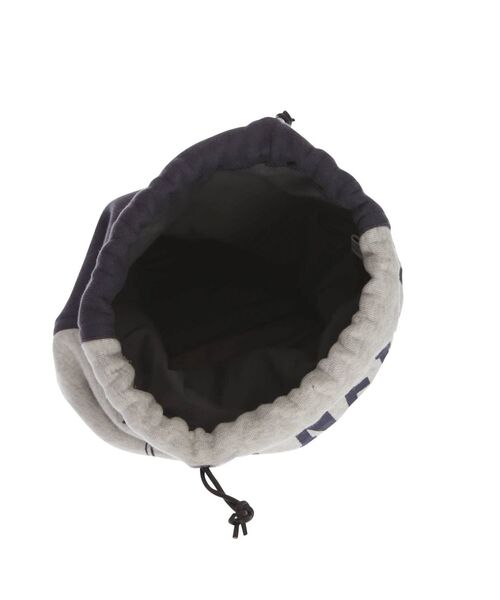 Ungrid（アングリッド）の「ロゴ巾着バッグ（ハンドバッグ・レディース・ライトグレー/ネイビー・FREE）」の12枚目の写真