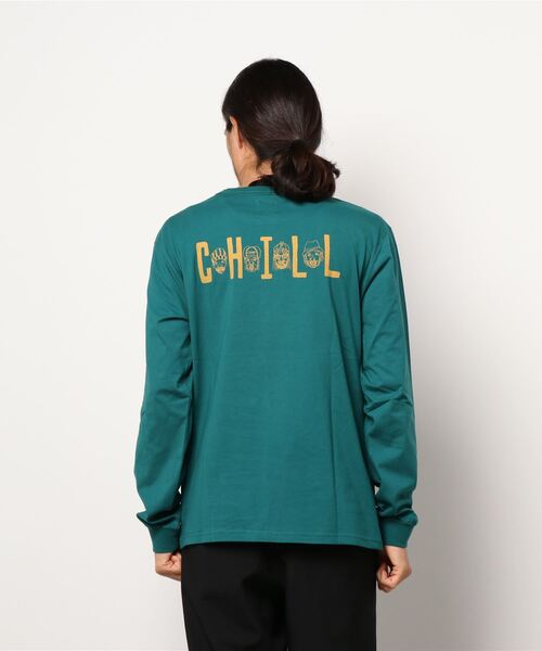 KRIFF MAYER（クリフメイヤー）の「抗菌ポケロンTEE（Tシャツ/カットソー・メンズ・グレー/オフホワイト/グリーン/レンガ/チャコール・SMALL/MEDIUM/LARGE/X-LARGE）」の4枚目の写真