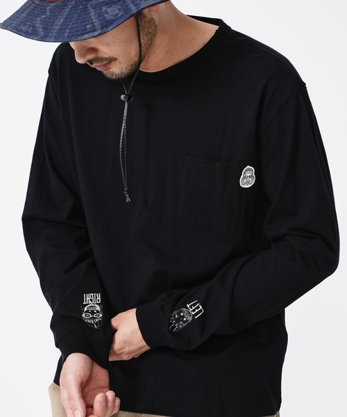 KRIFF MAYER（クリフメイヤー）の「抗菌ポケロンTEE（Tシャツ/カットソー・メンズ・グレー/オフホワイト/グリーン/レンガ/チャコール・SMALL/MEDIUM/LARGE/X-LARGE）」の20枚目の写真