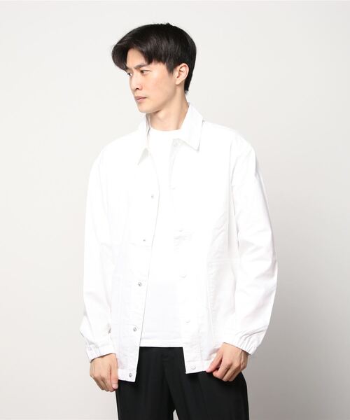 Dickies(ディッキーズ)の「リラックス ポプリン 長袖 シャツアウター(ミリタリージャケット・メンズ・ブルー系その他/ブラック系/ホワイト・XX-LARGE/LARGE/MEDIUM/SMALL/X-LARGE)」の2枚目の写真