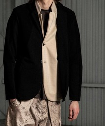 OURET | ストレッチコールポンチ 2Ｂジャケット(テーラードジャケット)