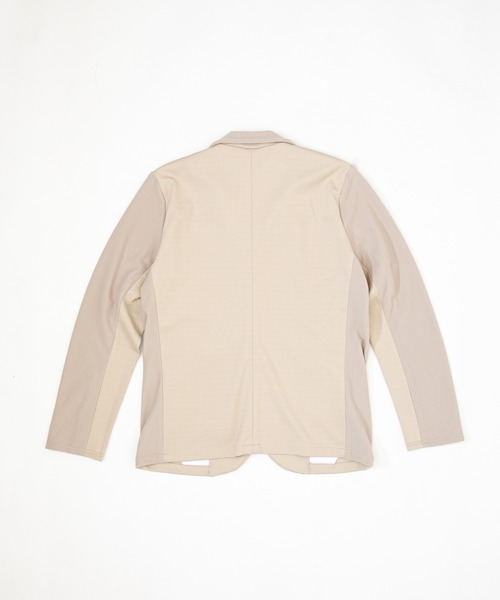 OURET（オーレット）の「ストレッチコールポンチ 2Ｂジャケット（テーラードジャケット・メンズ・ブラック/ベージュ・1/2/3）」の14枚目の写真