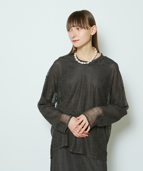 CIAOPANIC（チャオパニック）の「バロックパールネックレス（ネックレス・レディース・オフホワイト・FREE）」の5枚目の写真