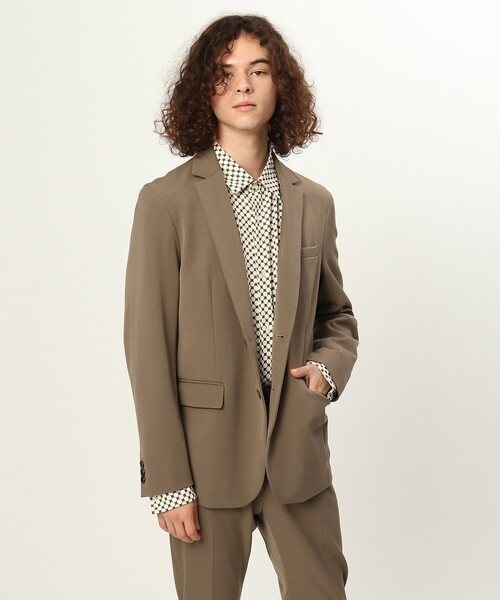 tk.TAKEO KIKUCHI（ティーケータケオキクチ）の「◆Outlast(R)ジャケット(セットアップ対応)（スーツジャケット・メンズ・ブラック/ブラウン系その他・02/03）」の4枚目の写真