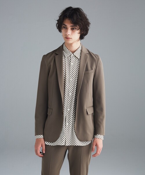 tk.TAKEO KIKUCHI（ティーケータケオキクチ）の「◆Outlast(R)ジャケット(セットアップ対応)（スーツジャケット・メンズ・ブラック/ブラウン系その他・02/03）」の10枚目の写真