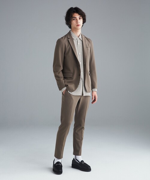 tk.TAKEO KIKUCHI（ティーケータケオキクチ）の「◆Outlast(R)ジャケット(セットアップ対応)（スーツジャケット・メンズ・ブラック/ブラウン系その他・02/03）」の12枚目の写真