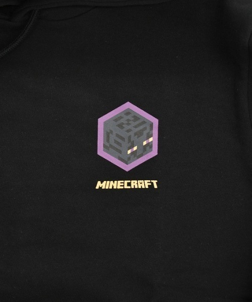 RUGGEDWORKS(ラゲッドワークス)の「【完売】BB 《Minecraft》マインクラフト エンダーマン プルパーカー(パーカー・メンズ・ブラック・LL/S/M/L)」の5枚目の写真