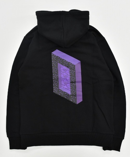 RUGGEDWORKS(ラゲッドワークス)の「【完売】BB 《Minecraft》マインクラフト エンダーマン プルパーカー(パーカー・メンズ・ブラック・LL/S/M/L)」の6枚目の写真
