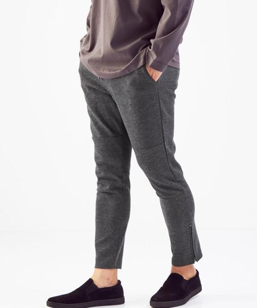 green label relaxing（グリーンレーベルリラクシング）の「【WEB限定】JUSTFIT ポンチ スウェットパンツ（スウェットパンツ・メンズ・ダークグレー/ブラック・S/M/XL/L）」の2枚目の写真