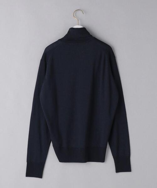 JOHN SMEDLEY（ジョンスメドレー）の「＜JOHN SMEDLEY（ジョン スメドレー）＞NEW タートルネック ニット ■■■（ニット/セーター・レディース・ダークグレー/ネイビー・S）」の3枚目の写真
