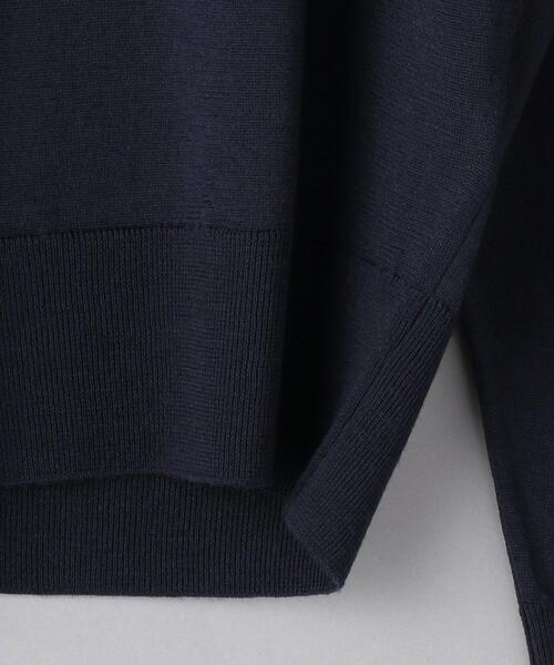 JOHN SMEDLEY（ジョンスメドレー）の「＜JOHN SMEDLEY（ジョン スメドレー）＞NEW タートルネック ニット ■■■（ニット/セーター・レディース・ダークグレー/ネイビー・S）」の6枚目の写真