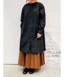 sm2rhythm | ロングシャツワンピース(シャツワンピース)