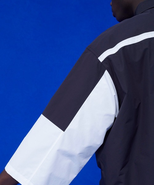 UNITED TOKYO（ユナイテッドトウキョウ）の「バイカラーハーフジッフL/Sシャツ（シャツ/ブラウス・メンズ・オフホワイト/ブラック/ネイビー・FREE）」の17枚目の写真