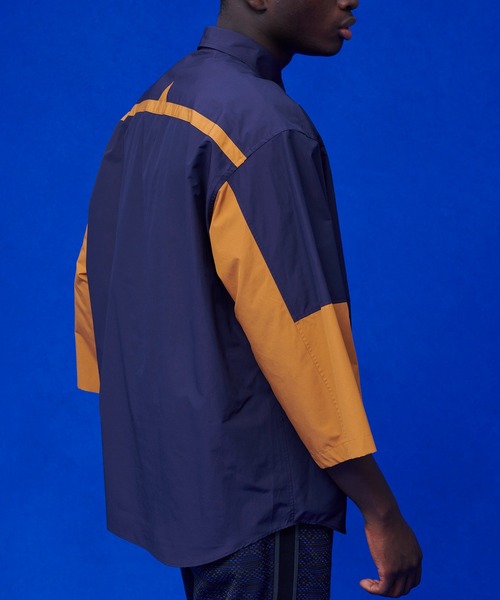 UNITED TOKYO（ユナイテッドトウキョウ）の「バイカラーハーフジッフL/Sシャツ（シャツ/ブラウス・メンズ・オフホワイト/ブラック/ネイビー・FREE）」の14枚目の写真