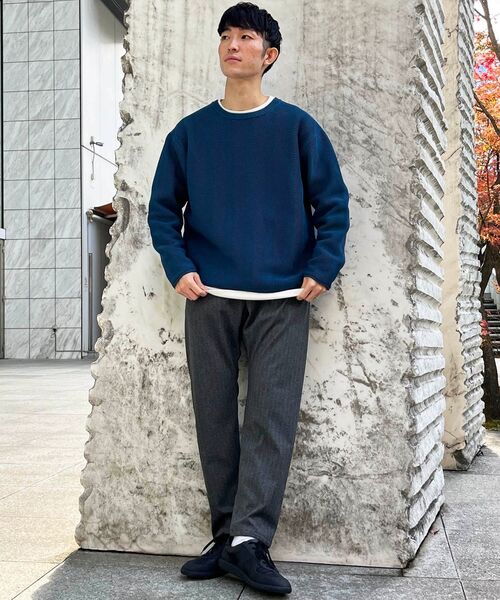 ニットTシャツセット THE SHOP TK （ザ ショップ ティーケー ）の「◇ヘリンボン