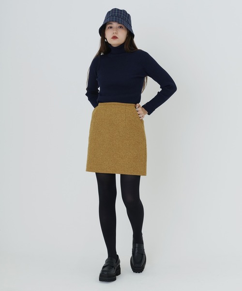 TINA：JOJUN（ティーナジョジュン）の「ツイード スカート TINA：JOJUN（スカート・レディース・ピンク/イエロー・M）」の16枚目の写真