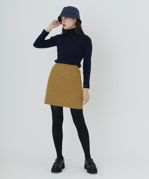 TINA：JOJUN（ティーナジョジュン）の「ツイード スカート TINA：JOJUN（スカート・レディース・ピンク/イエロー・M）」の8枚目の写真