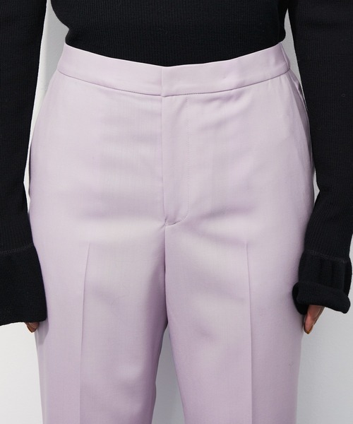 ADAM ET ROPE'（アダムエロペ）の「《SETアイテム》インサイドスリットスラックス（スラックス・レディース・サックスブルー/ラベンダー/イエロー系その他2・38/36/34）」の20枚目の写真