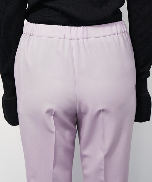 ADAM ET ROPE'（アダムエロペ）の「《SETアイテム》インサイドスリットスラックス（スラックス・レディース・サックスブルー/ラベンダー/イエロー系その他2・38/36/34）」の14枚目の写真