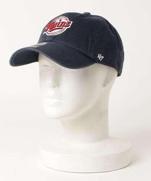 '47（フォーティーセブン）の「MLB公認 ’47BRAND CLEAN UP CAP クリーナップベースボールキャップ（キャップ・メンズ・ネイビー/ロイヤルブルー/ネイビー系/グレー/オレンジ/ブラック/ホワイト/オレンジ系その他・FREE）」の4枚目の写真