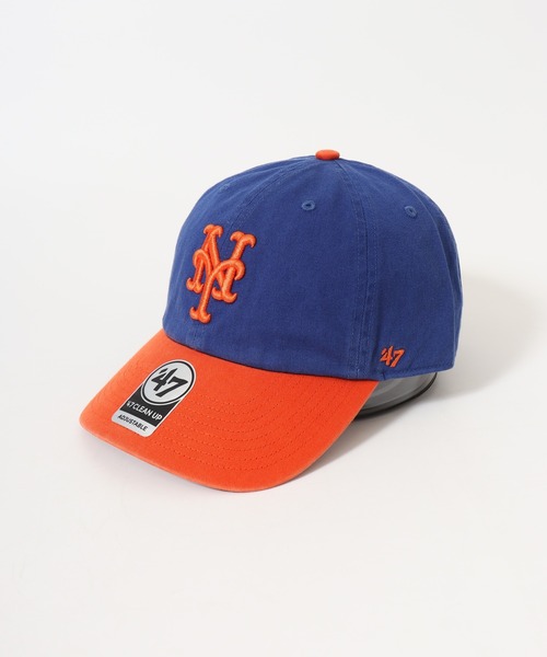 '47（フォーティーセブン）の「MLB公認 ’47BRAND CLEAN UP CAP クリーナップベースボールキャップ（キャップ・メンズ・ネイビー/ロイヤルブルー/ネイビー系/グレー/オレンジ/ブラック/ホワイト/オレンジ系その他・FREE）」の14枚目の写真